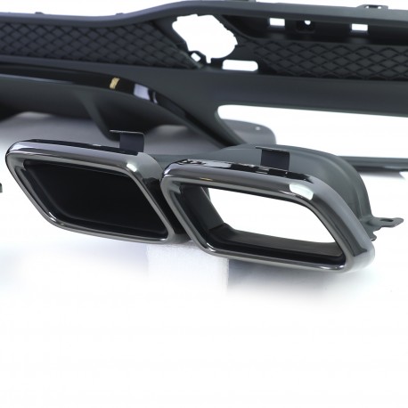 DIFFUSEUR SPORT STYLE AMG AVEC SORTIES SPORT MERCEDES GLE W166  (06081)