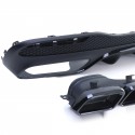 DIFFUSEUR SPORT STYLE AMG AVEC SORTIES SPORT MERCEDES GLE W166  (06081)