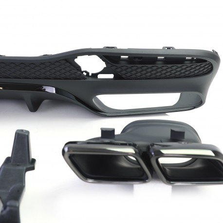 DIFFUSEUR SPORT STYLE AMG AVEC SORTIES SPORT MERCEDES GLE W166  (06081)