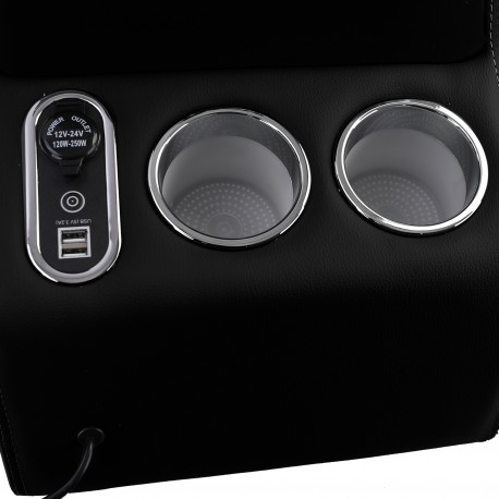 ACCOUDOIR CENTRAL NOIR MERCEDES CLASSE V W447 et VIANO W639 2003-2019 (06084)