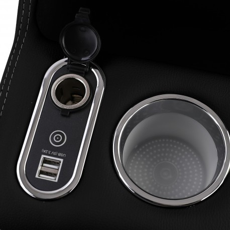 ACCOUDOIR CENTRAL NOIR MERCEDES CLASSE V W447 et VIANO W639 2003-2019 (06084)