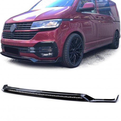 LAME BECQUET SPOILER DE PARE CHOCS AVANT VW BUS T6 PH2 2019- (05644)