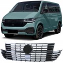 GRILLE DE CALANDRE SPORT NOIRE VW VOLKSWAGEN T6 BUS TRANSPORTEUR APRES 2019 (06085)