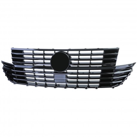 GRILLE DE CALANDRE SPORT NOIRE VW VOLKSWAGEN T6 BUS TRANSPORTEUR APRES 2019 (06085)