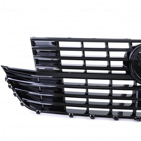 GRILLE DE CALANDRE SPORT NOIRE VW VOLKSWAGEN T6 BUS TRANSPORTEUR APRES 2019 (06085)