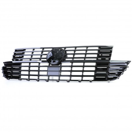 GRILLE DE CALANDRE SPORT NOIRE VW VOLKSWAGEN T6 BUS TRANSPORTEUR APRES 2019 (06085)