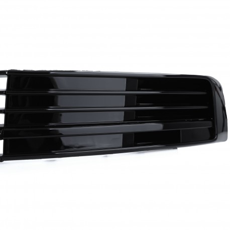 GRILLE NOIRE BRILLANTE CALANDRE SPORT PARECHOC VW T6 MULTIVAN 2015-2019 SANS AAC (06089)