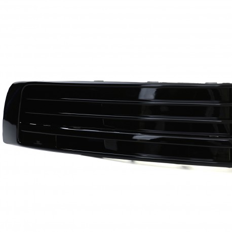 GRILLE NOIRE BRILLANTE CALANDRE SPORT PARECHOC VW T6 MULTIVAN 2015-2019 SANS AAC (06089)