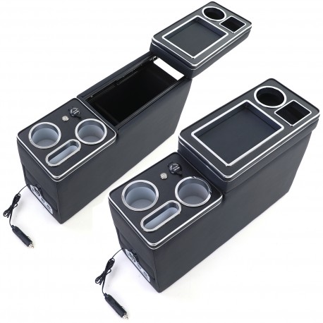 ACCOUDOIR CENTRAL CONSOLE CUIR VW VOLKSWAGEN T5 T6 (06097)