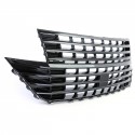 GRILLE DE CALANDRE SANS SIGLE NOIRE BRILLANTE VW VOLKSWAGEN T6 BUS TRANSPORTEUR APRES 2019 (06099)