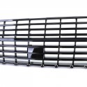 GRILLE DE CALANDRE SANS SIGLE NOIRE BRILLANTE VW VOLKSWAGEN T6 BUS TRANSPORTEUR APRES 2019 (06099)