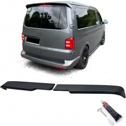 BECQUET AILERON DE TOIT SPORT NOIR BRILLANT VW BUS T6 A PORTES BATTANTES (06101)