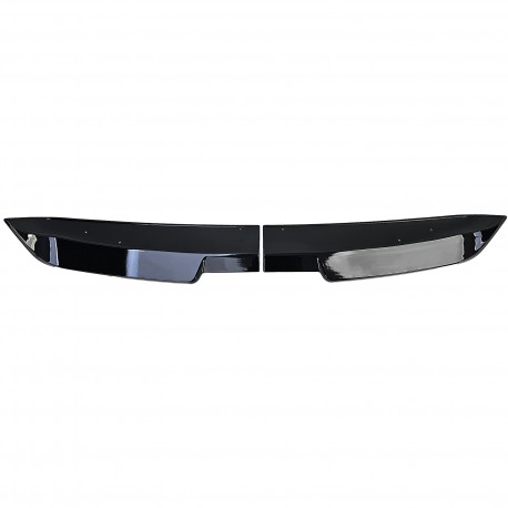 BECQUET AILERON DE TOIT SPORT NOIR BRILLANT VW BUS T6 A PORTES BATTANTES (06101)