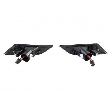 REPETITEURS NOIRS CLIGNOTANTS LATERAUX AILES LED VW VOLKSWAGEN T6 (060103)