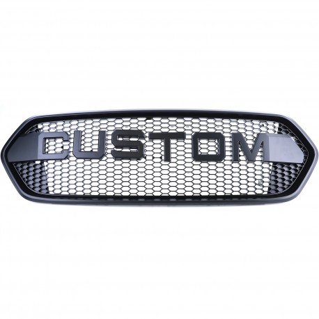 CALANDRE SPORT CUSTOM GRILLE NID D ABEILLE FORD TRANSIT 2018-2023 (06104)