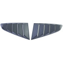 COUVRE FENETRES ARRIERES LOUVERS FORD MUSTANG 2014-2022 (06112)