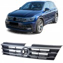 GRILLE CALANDRE SPORT NOIRE ET CHROM  VW VOLKSWAGEN TIGUAN 2016-2020 (06121)