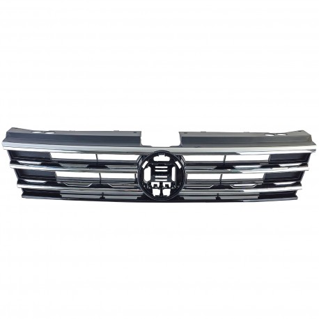GRILLE CALANDRE SPORT NOIRE ET CHROM  VW VOLKSWAGEN TIGUAN 2016-2020 (06121)