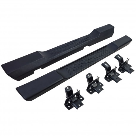 MARCHEPIEDS NOIRS JEEP WRANGLER JK 07-18 (06128)