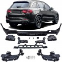 DIFFUSEUR NOIR BRILLANT SPORT STYLE AMG SORTIES NOIRES MERCEDES GLC SUV X253 (06132)