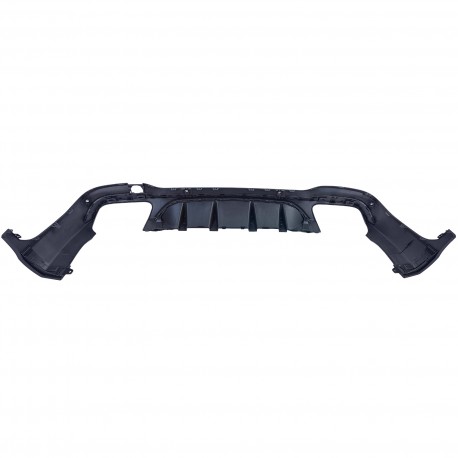 DIFFUSEUR NOIR BRILLANT SPORT STYLE AMG SORTIES NOIRES MERCEDES GLC SUV X253 (06132)