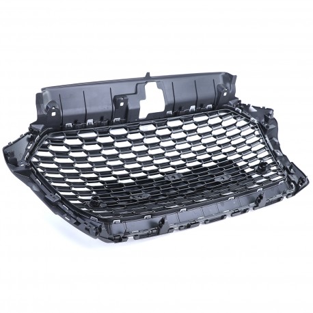 CALANDRE SPORT NOIRE ET CHROM GRILLE NID ABEILLE LIGNE RS3 AUDI A3 8V 2016-2020 (06149)