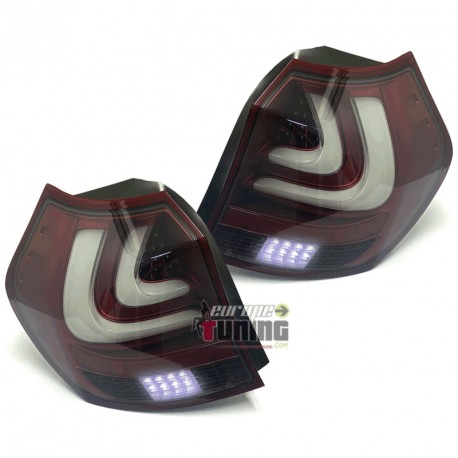 FEUX ROUGES FUMES LED LIGHTBAR CELIS BMW SERIE 1 E87 E81 2004-2007 (06155)
