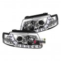 PHARES DEVIL EYES CHROM VW PASSAT 3B (13094)