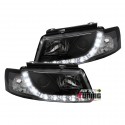PHARES DEVIL EYES NOIRS VW PASSAT 3B (13095)