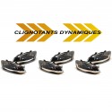 PHARES FULL LED CLIGNOTANTS LEDS DYNAMIQUES VW VOLKSWAGEN POLO 6R et 6C BANDE CHROM (06162)