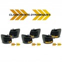 FEUX NOIRS BARRES CELIS ET CLIGNOTANTS LED DYNAMIQUES VOLKSWAGEN VW POLO V 6R & 6C (05589)