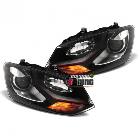CONVERSION HALOGENE AU XENON PHARES DRL VW VOLKSWAGEN POLO 6R et 6C (06167)