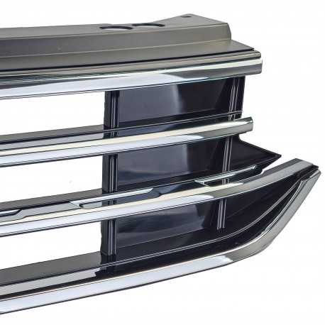 GRILLE CALANDRE SPORT NOIRE ET CHROME VW VOLKSWAGEN TIGUAN II 2020-2023 (06169)