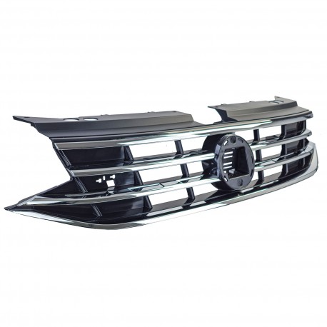GRILLE CALANDRE SPORT NOIRE ET CHROME VW VOLKSWAGEN TIGUAN II 2020-2023 (06169)