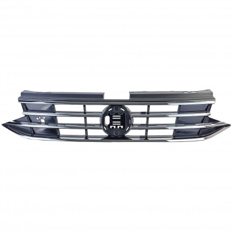 GRILLE CALANDRE SPORT NOIRE ET CHROME VW VOLKSWAGEN TIGUAN II 2020-2023 (06169)