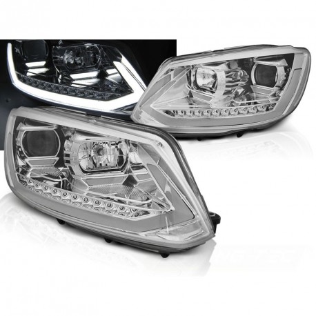 PHARES AVANTS FEUX DE JOUR CLIGNOTANTS LED DYNAMIQUES VW TOURAN II 2010-2015 (06174)