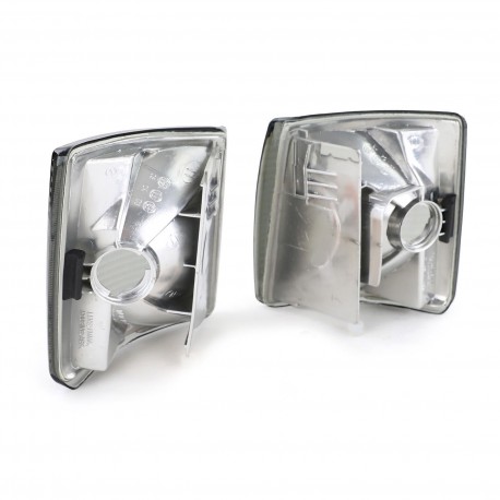 CLIGNOTANTS NOIRS VW T4 BUS TRANSPORTEUR 1990-2004 & CARAVELLE MULTIVAN 1990-1996 (02858)