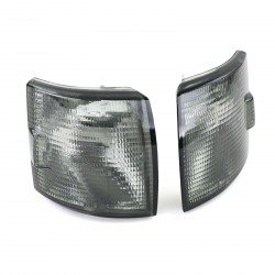 CLIGNOTANTS NOIRS VW T4 BUS TRANSPORTEUR 1990-2004 & CARAVELLE MULTIVAN 1990-1996 (02858)