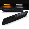 REPETITEURS CLIGNOTANTS NOIRS LED ET VEILLEUSES BMW E60 E81 E82 E87 E88 E90 E92 (06181)