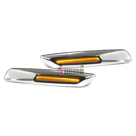 REPETITEURS CLIGNOTANTS NOIRS LED ET VEILLEUSES BMW E60 E81 E82 E87 E88 E90 E92 (06181)