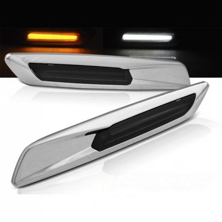 REPETITEURS CLIGNOTANTS NOIRS LED ET VEILLEUSES BMW E60 E81 E82 E87 E88 E90 E92 (06181)