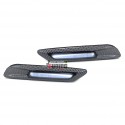 REPETITEURS CLIGNOTANTS CARBONE LED ET VEILLEUSES BMW E60 E81 E82 E87 E88 E90 E92 (06183)
