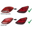 FEUX ROUGES LED CLIGNOTANTS DYNAMQIUES MERCEDES CLASSE C W205 2014-2018 (06184)