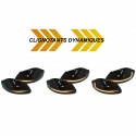 FEUX NOIRS LED CLIGNOTANTS DYNAMQIUES PORSCHE BOXSTER 986 1996-2004 (06187)