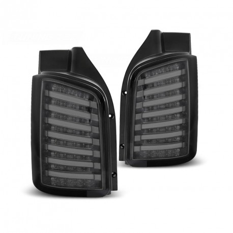 FEUX NOIRS FULL LED VW T5 BUS TRANSPORTEUR COFFRE 2 PORTES 2003-2015 (06190)