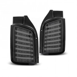 FEUX NOIRS FULL LED VW T5 BUS TRANSPORTEUR COFFRE 2 PORTES 2003-2015 (06190)