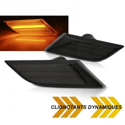 REPETITEURS NOIRS CLIGNOTANTS D'AILES LED DYNAMIQUE VW T6 2019- (06199)