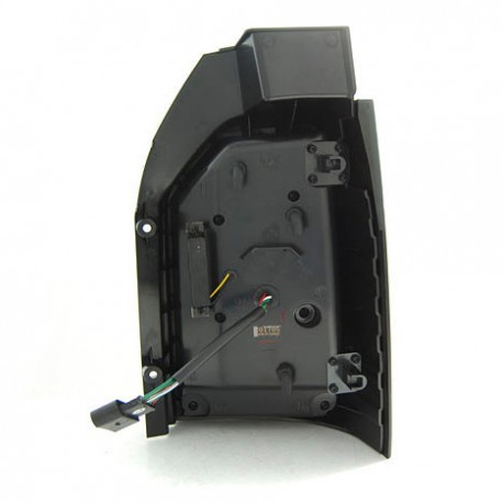 FEUX ROUGES NOIRS CELIS A LEDS DYNAMIQUES POUR VW T6 A HAYON / PORTE RABATTABLE (04898)