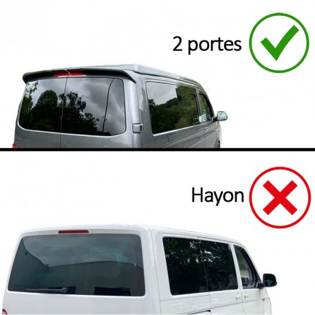 FEUX ROUGES FUMES FULL LED ET DYNAMIQUES VW T6 COFFRE 2 PORTES 2015-2019 (06201)