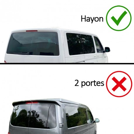 FEUX ROUGES NOIRS LEDS DYNAMIQUES VW T5 BUS TRANSPORTEUR COFFRE 2 PORTES 2003-2009 (06188)